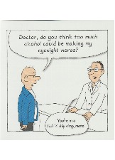 Doctor, Do You Think Too Much Alcohol Could Be Making My Eyesight Worse